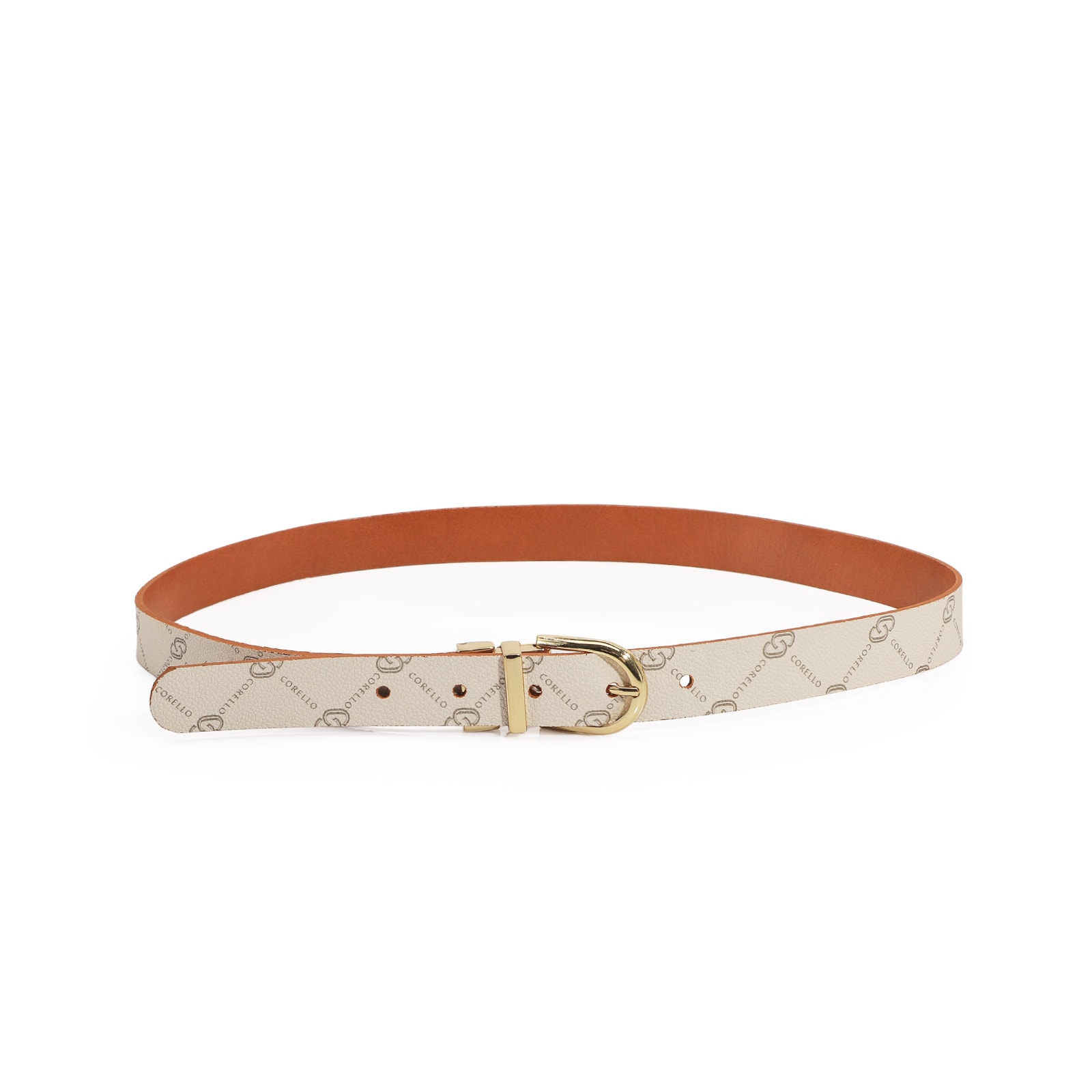 Cinto Alt Monograma Off White