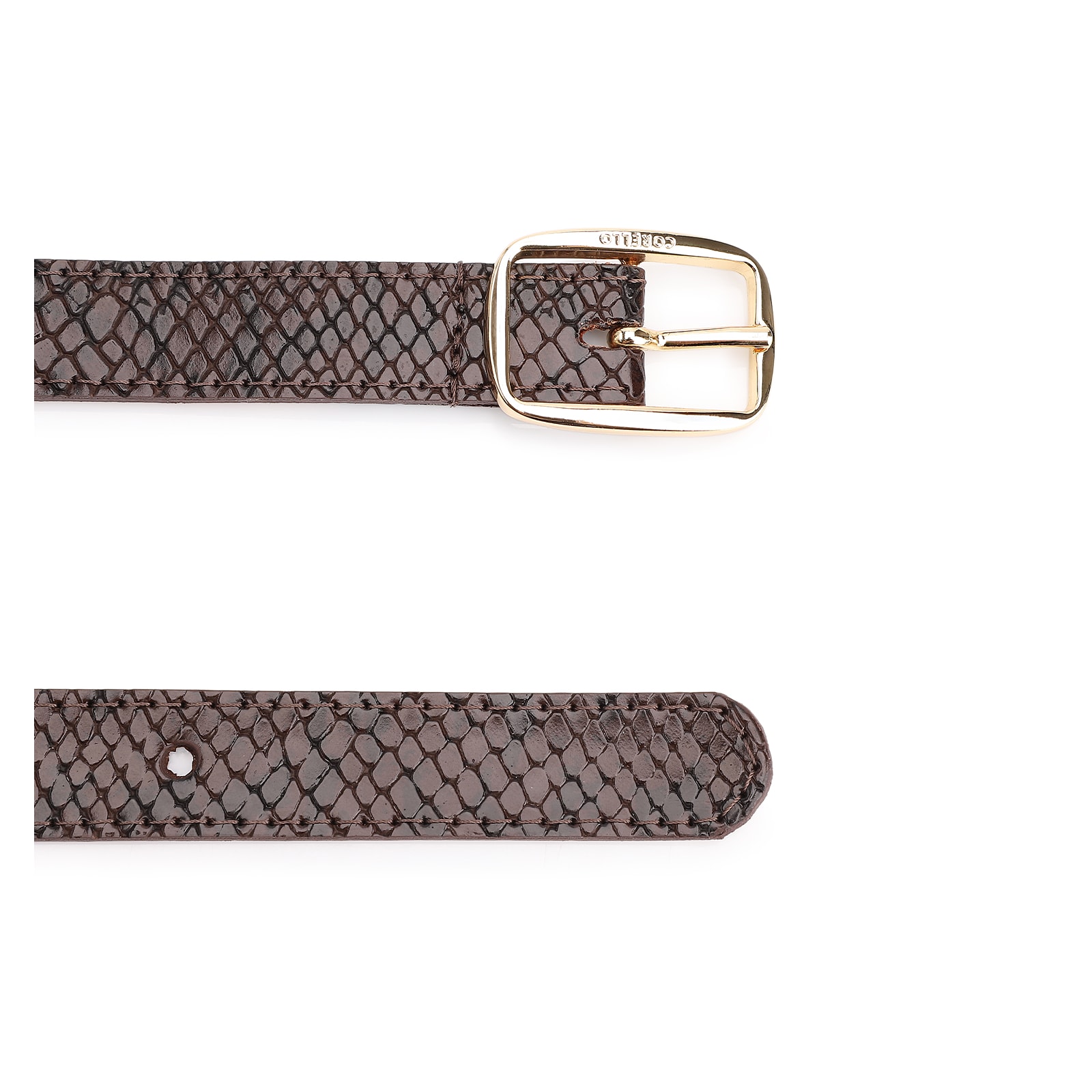 Cinto Alt Python Marrom Escuro