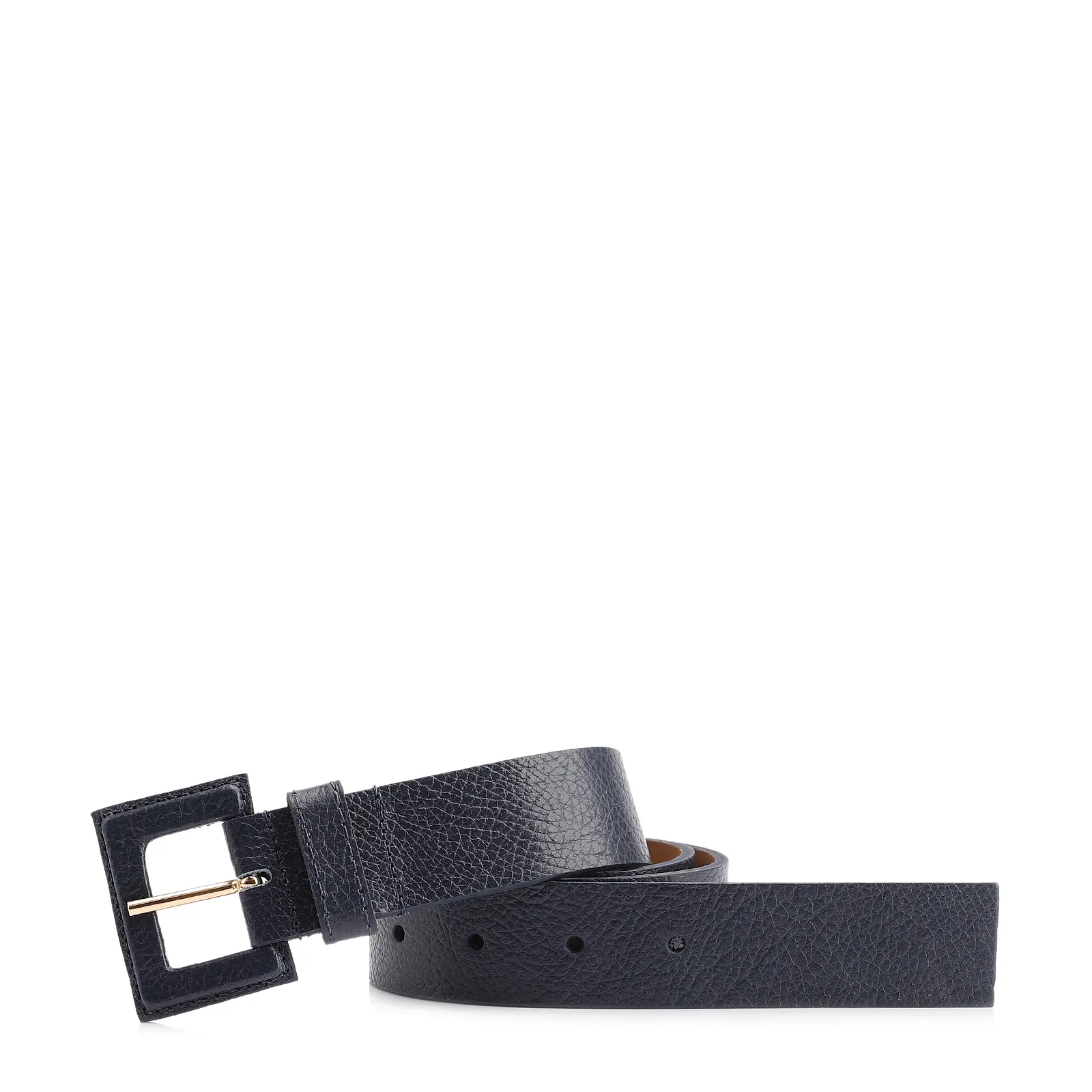 Cinto Couro Antique Azul