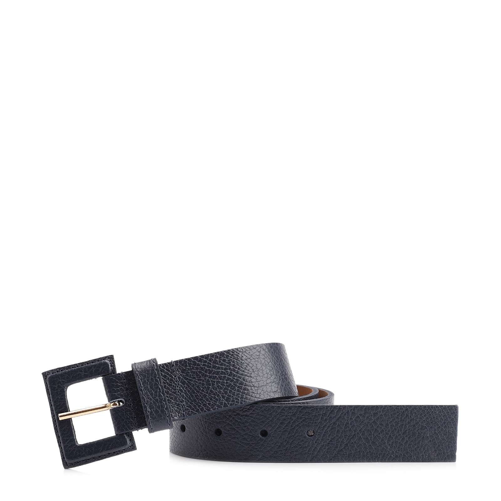 Cinto Couro Antique Azul