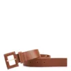 Cinto Couro Antique Marrom Claro - imagem 1