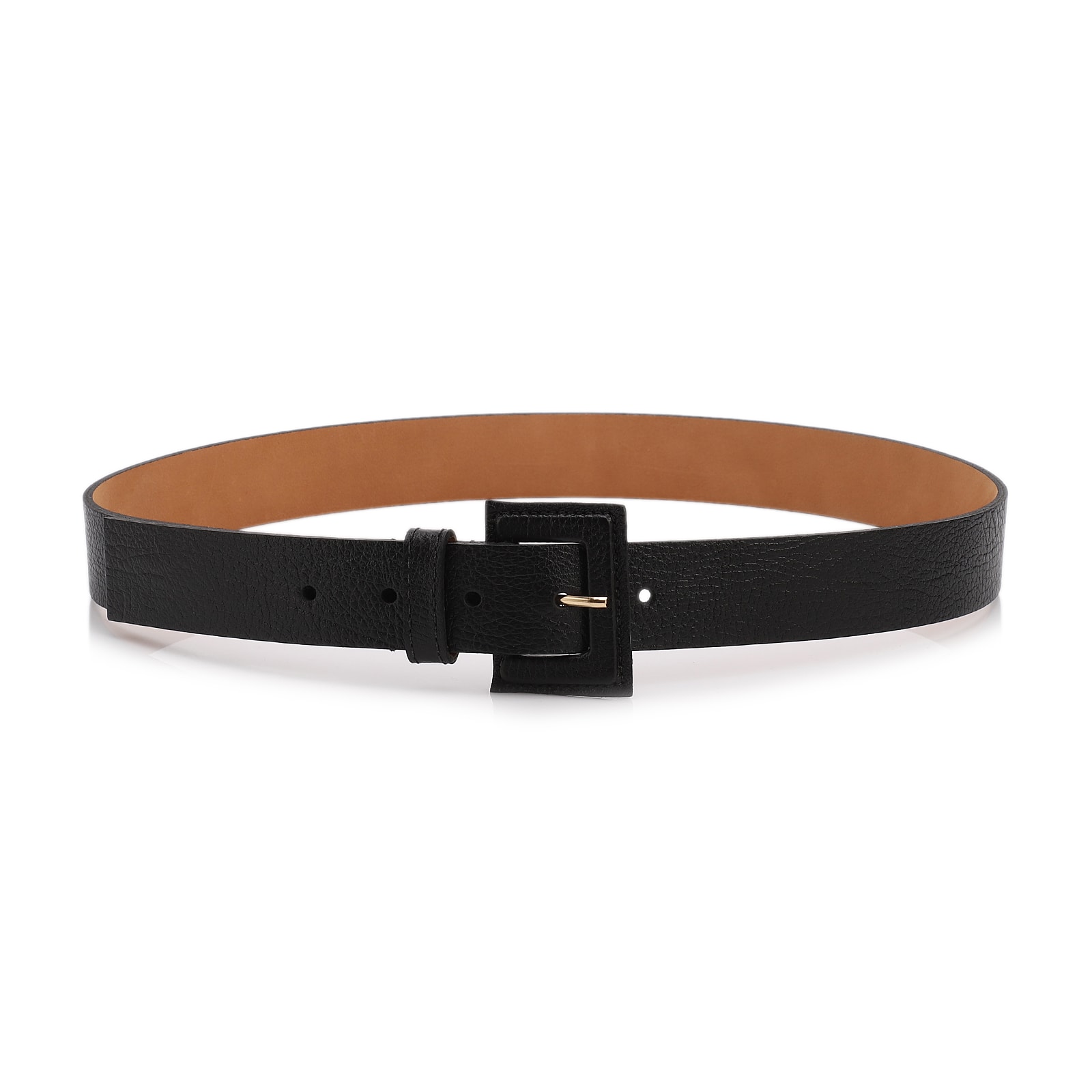 Cinto Couro Antique Preto