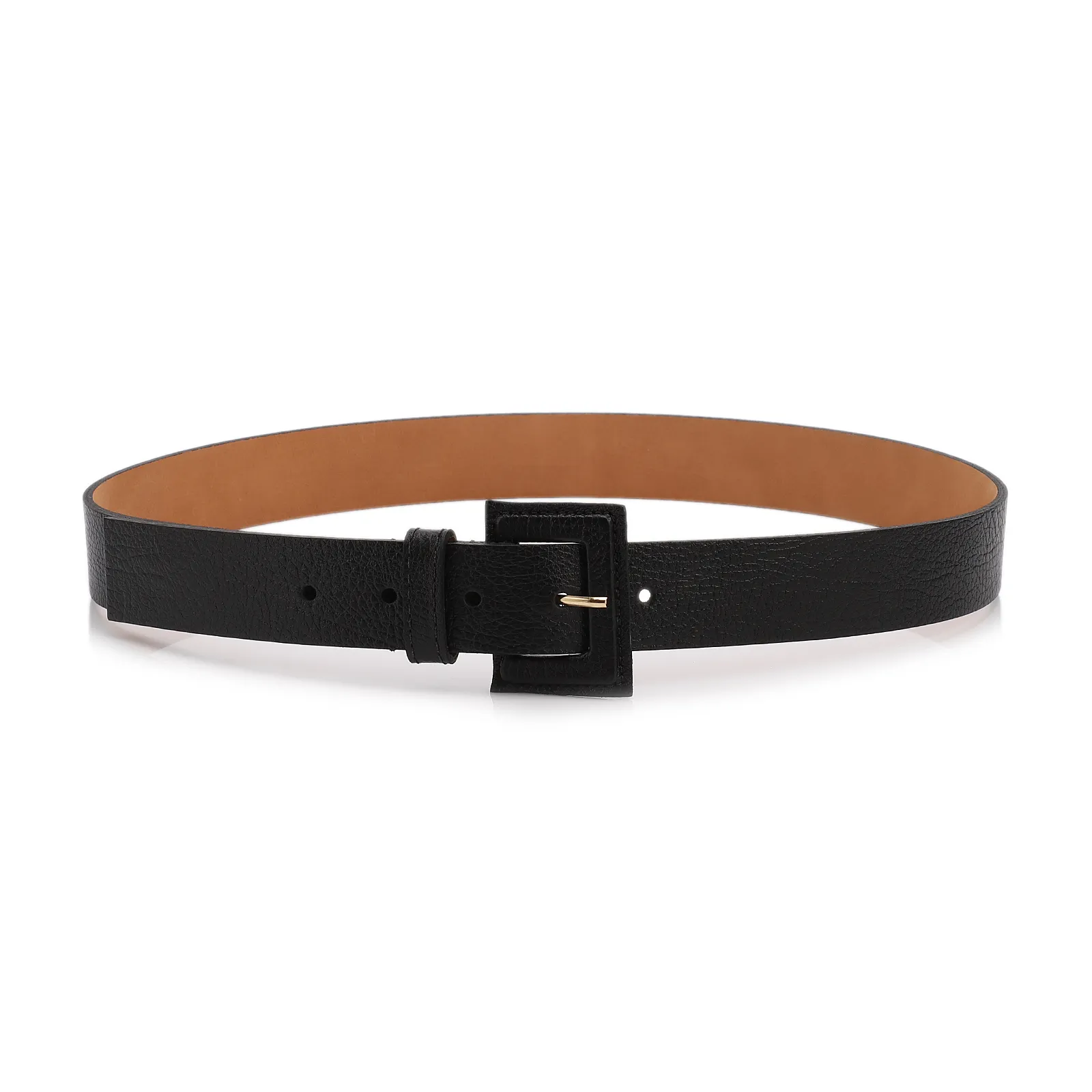 Cinto Couro Antique Preto