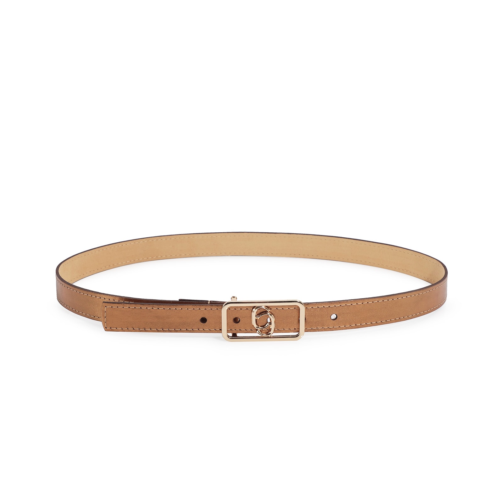 Cinto Couro Bronze