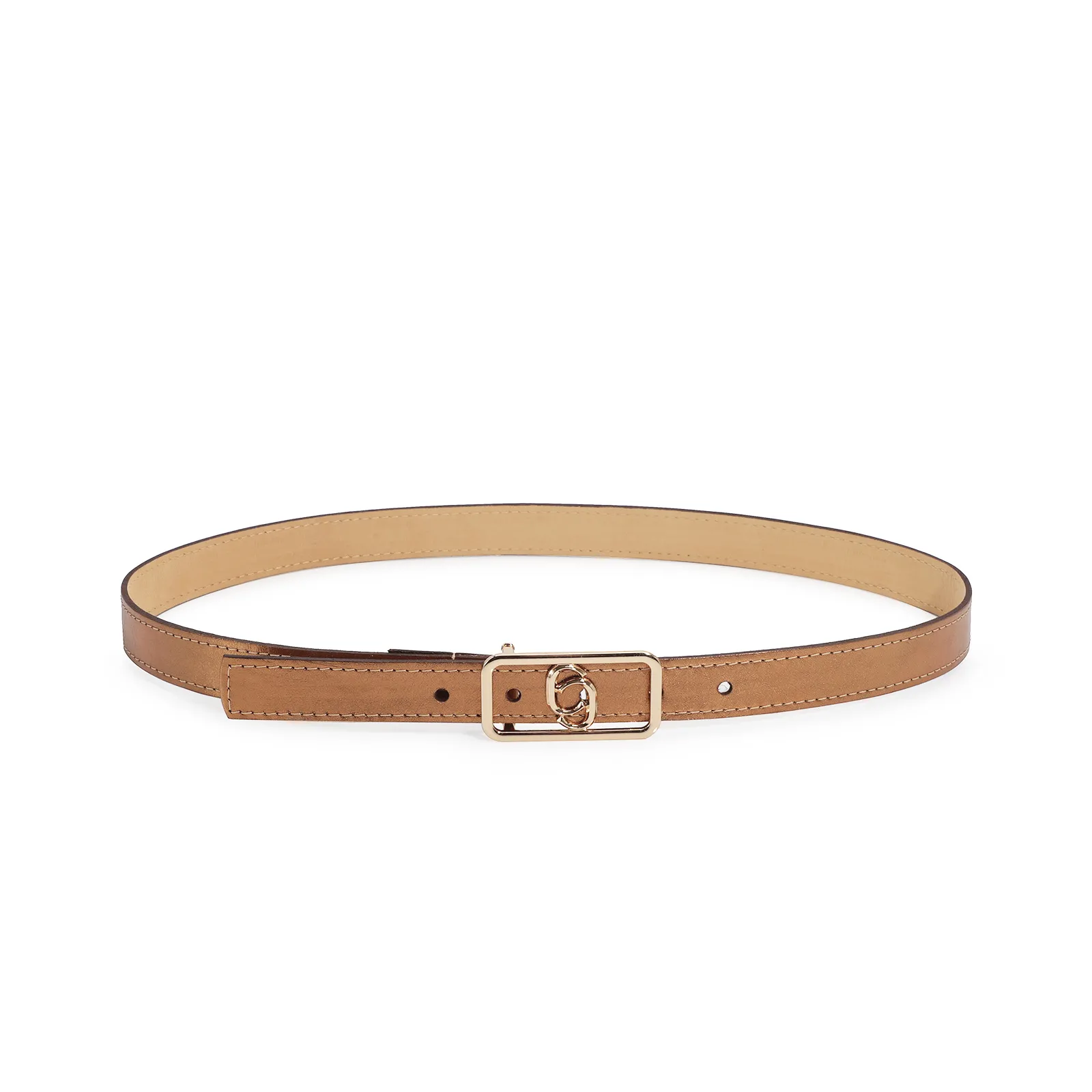 Cinto Couro Bronze