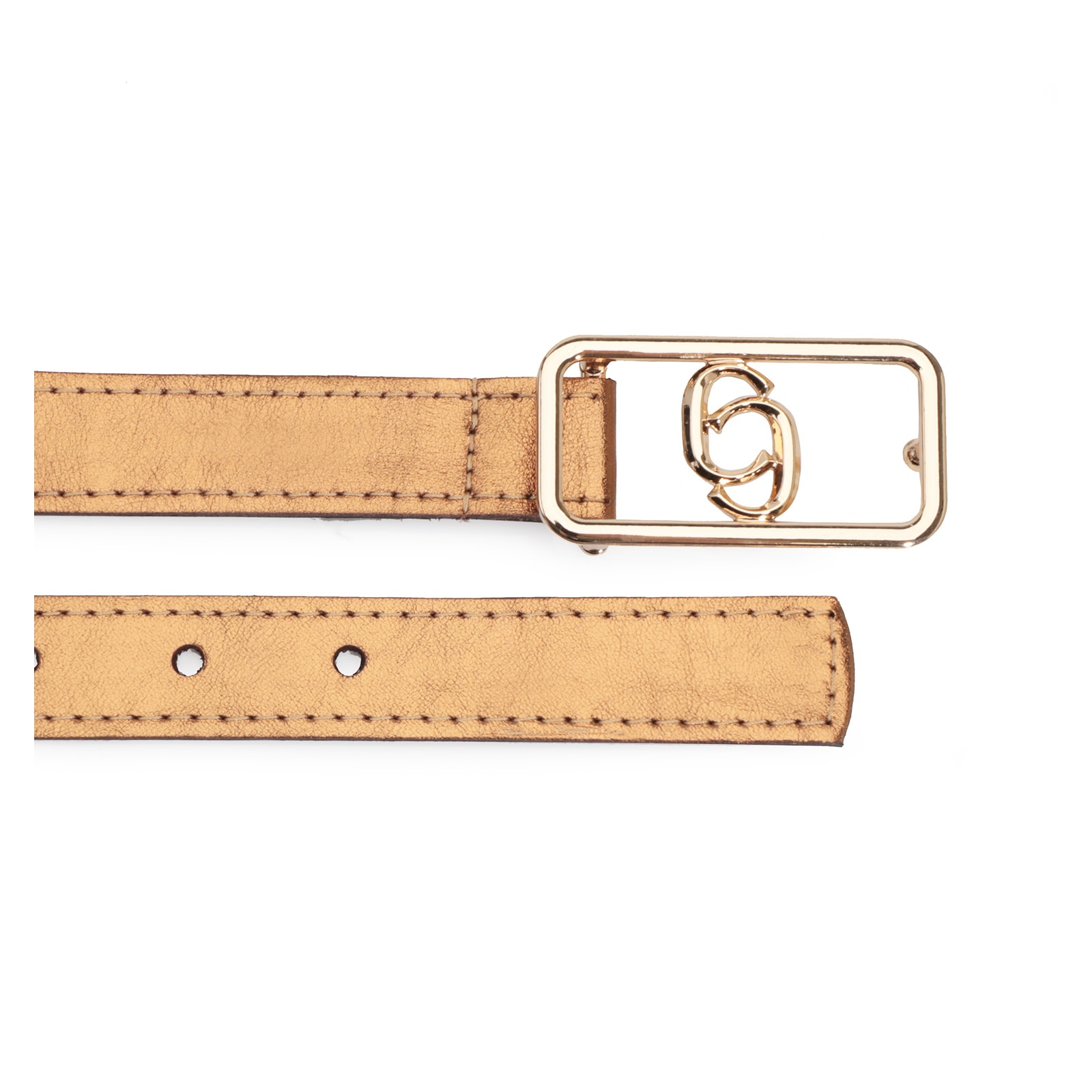 Cinto Couro Bronze