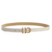 Cinto Couro Croco Off White - imagem 2