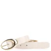Cinto Couro Croco Off White - imagem 1
