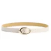 Cinto Couro Croco Off White - imagem 2