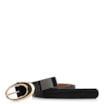 Cinto Couro Croco Preto - imagem 1