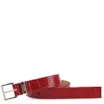 Cinto Couro Croco Vermelho - imagem 1