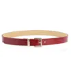 Cinto Couro Croco Vermelho - imagem 2