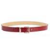 Cinto Couro Croco Vermelho - imagem 2