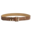 Cinto Couro Estonado Marrom - imagem 2