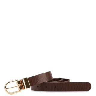 COURO LEZARD Marrom /COURO Marrom