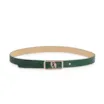Cinto Couro Lezard Verde - imagem 2