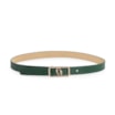 Cinto Couro Lezard Verde - imagem 2