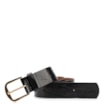 Cinto Couro Maxi Croco Preto - imagem 1