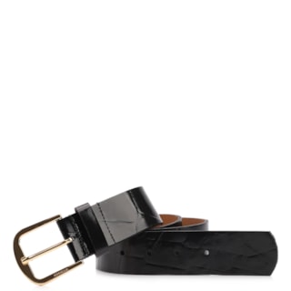 COURO Maxi CROCO PRETO