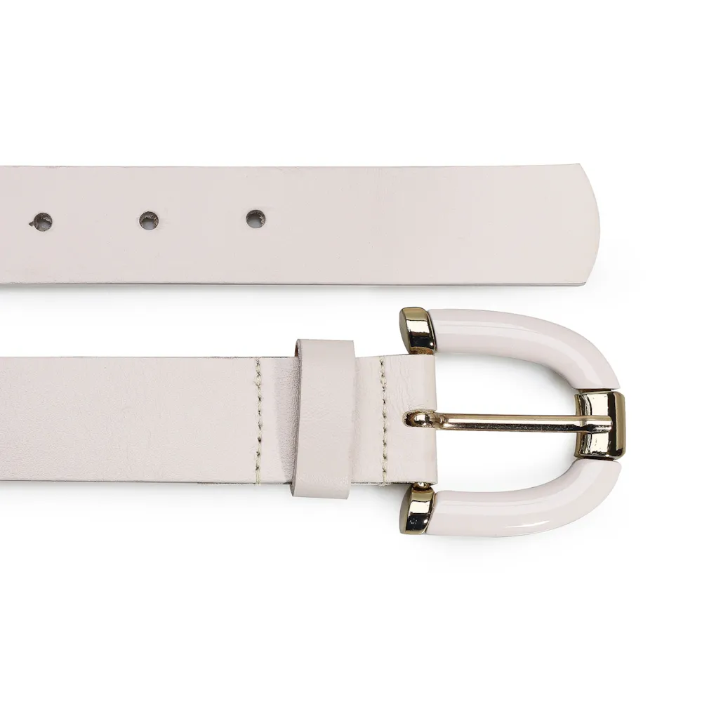 Cinto Couro Off White - imagem 3