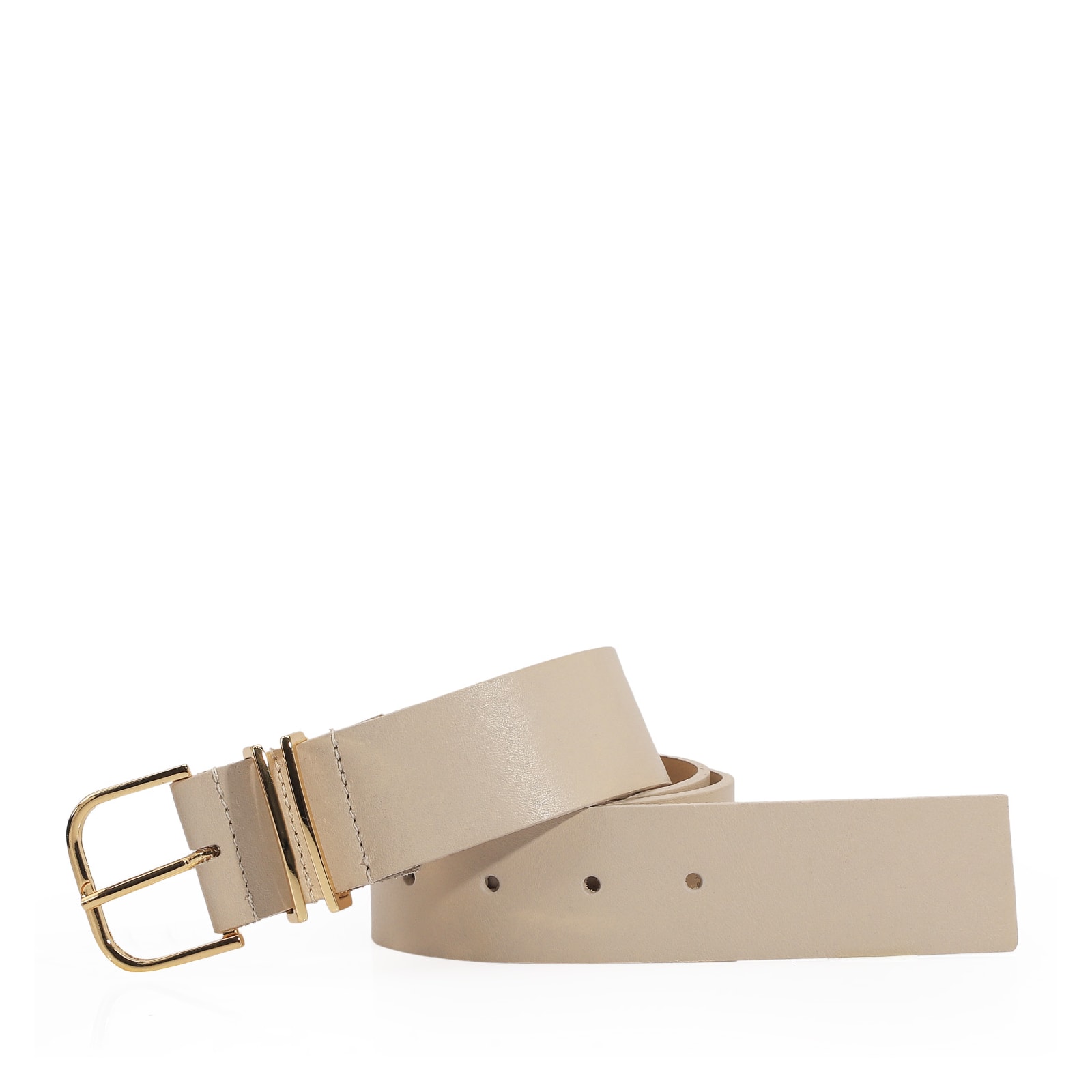 Cinto Couro Off White