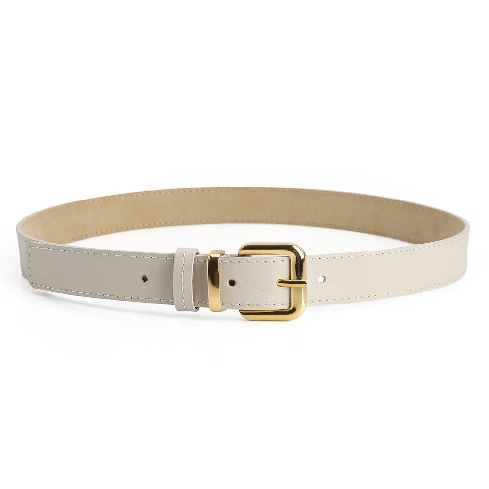 Cinto Couro Off White - imagem 2