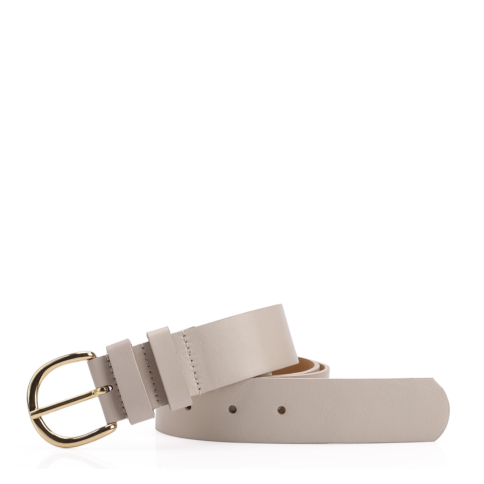 Cinto Couro Off White