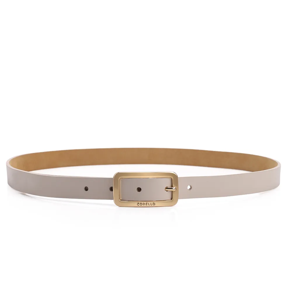 Cinto Couro Off White - imagem 2