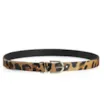 Cinto Couro Pelo Leopardo/Preto - imagem 2
