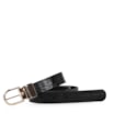 Cinto Couro Preto/Croco Preto - imagem 1