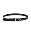 Cinto Couro Preto/Croco Preto - imagem 2