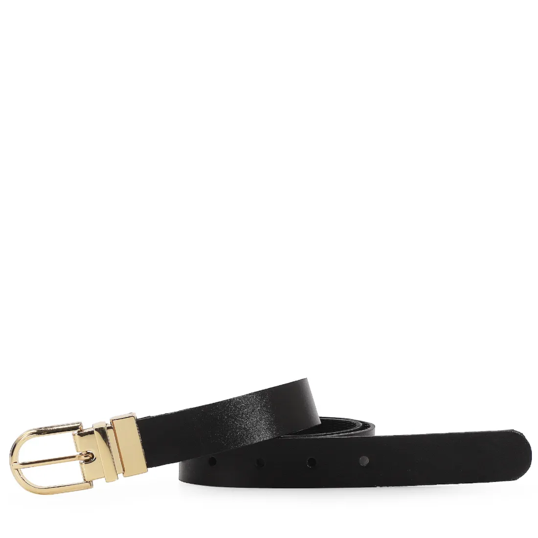 Cinto Couro Preto/Lezard Preto