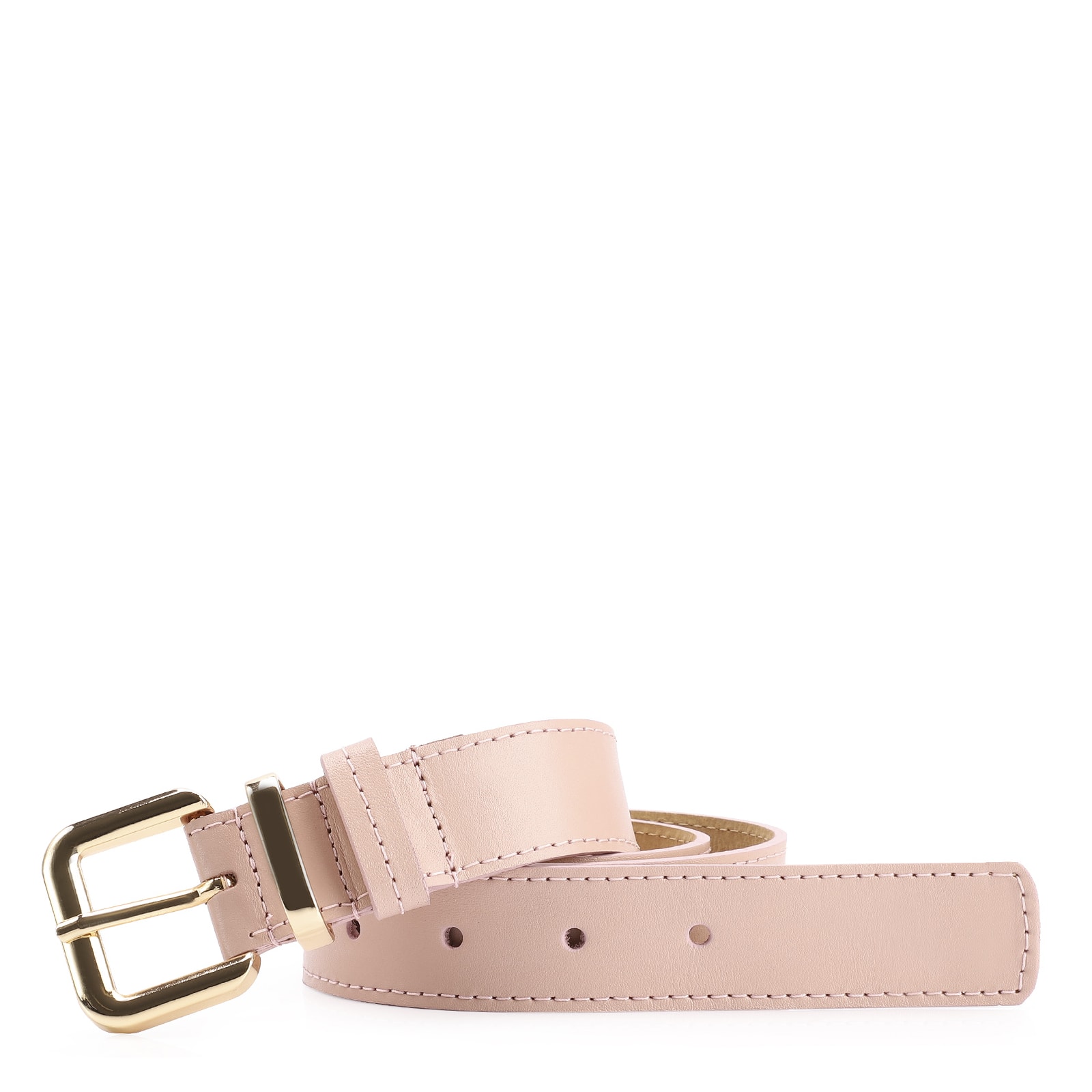 Cinto Couro Rosa