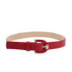 Cinto Couro Vermelho - imagem 3