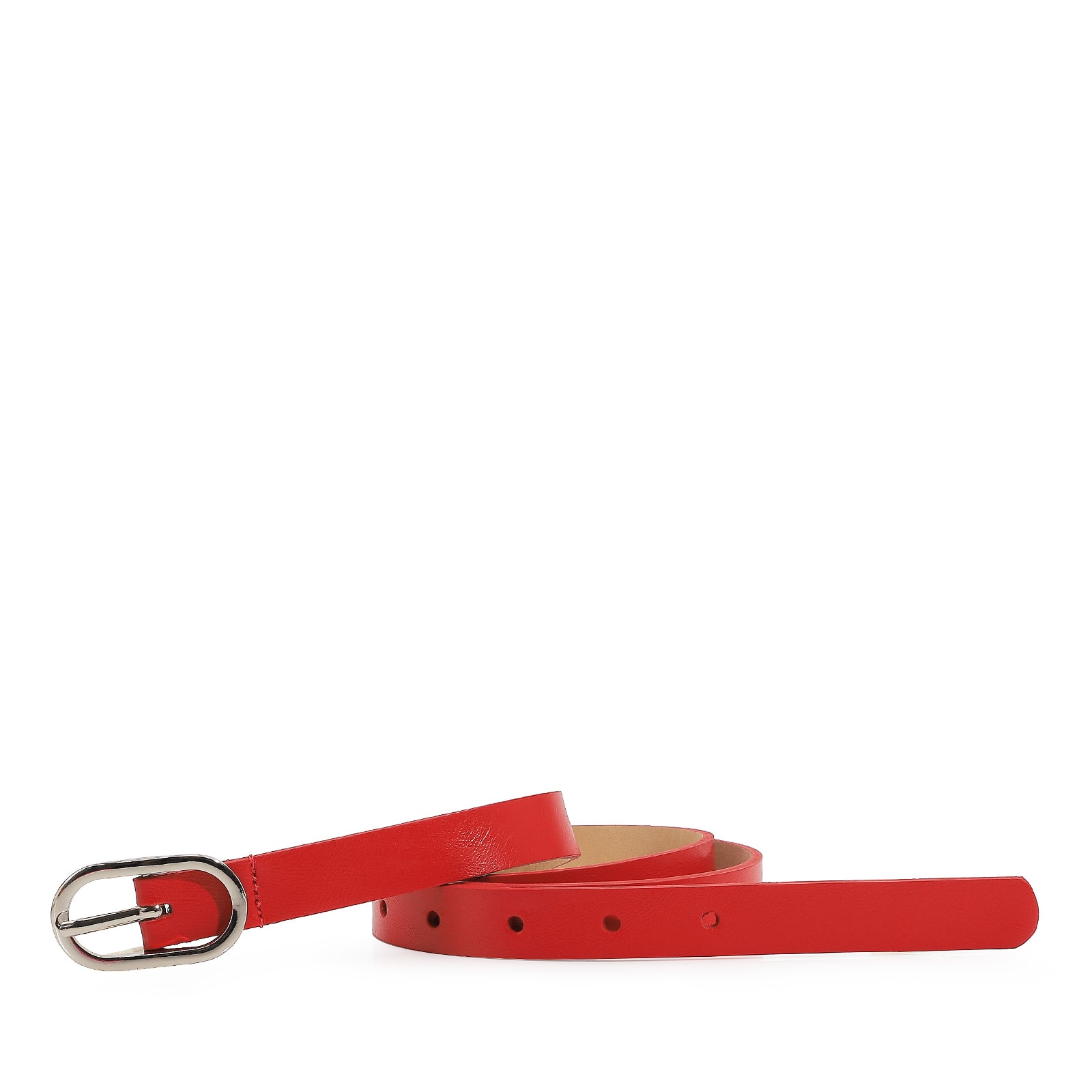 Cinto Couro Vermelho