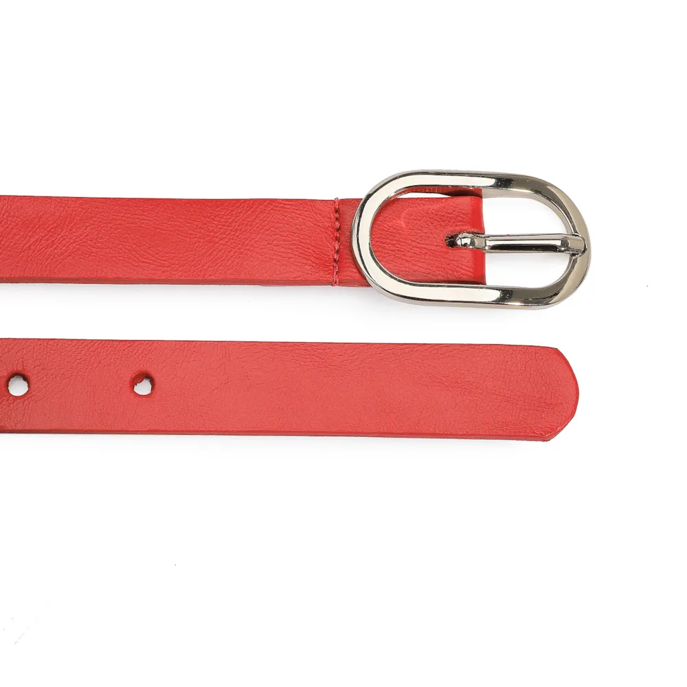 Cinto Couro Vermelho - imagem 3