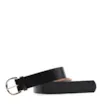 Cinto Feminino Couro Lezard Preto - imagem 1
