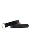 Cinto Feminino Couro Lezard Preto - imagem 1