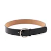 Cinto Feminino Couro Lezard Preto - imagem 2