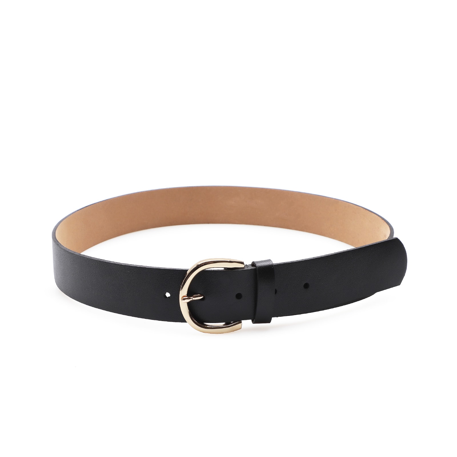 Cinto Feminino Couro Preto