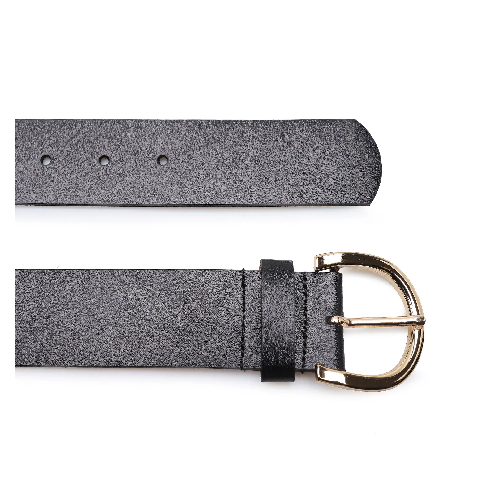 Cinto Feminino Couro Preto