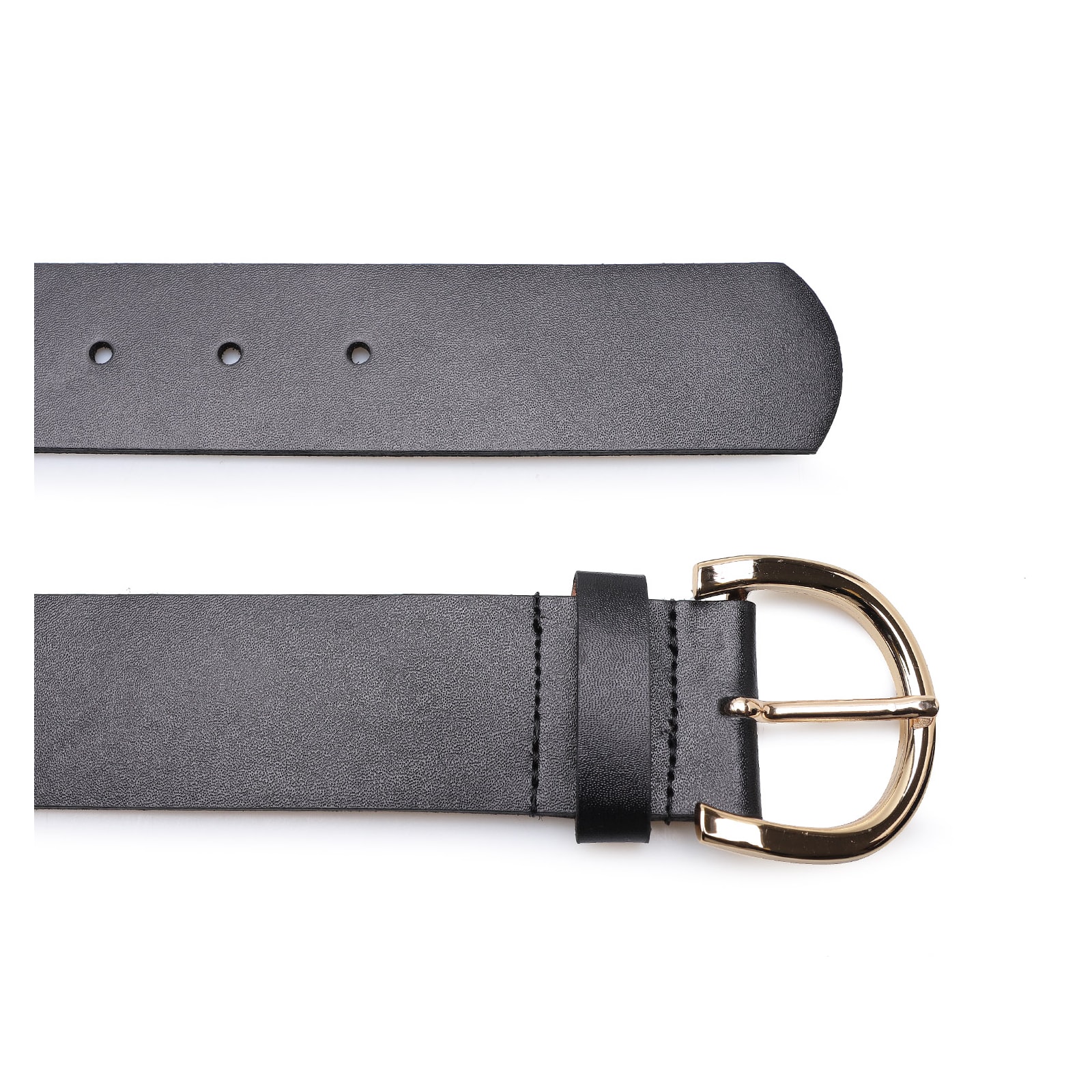 Cinto Feminino Couro Preto