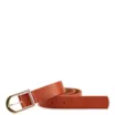 Cinto Laranja Antique Fivela Arredondada - imagem 1
