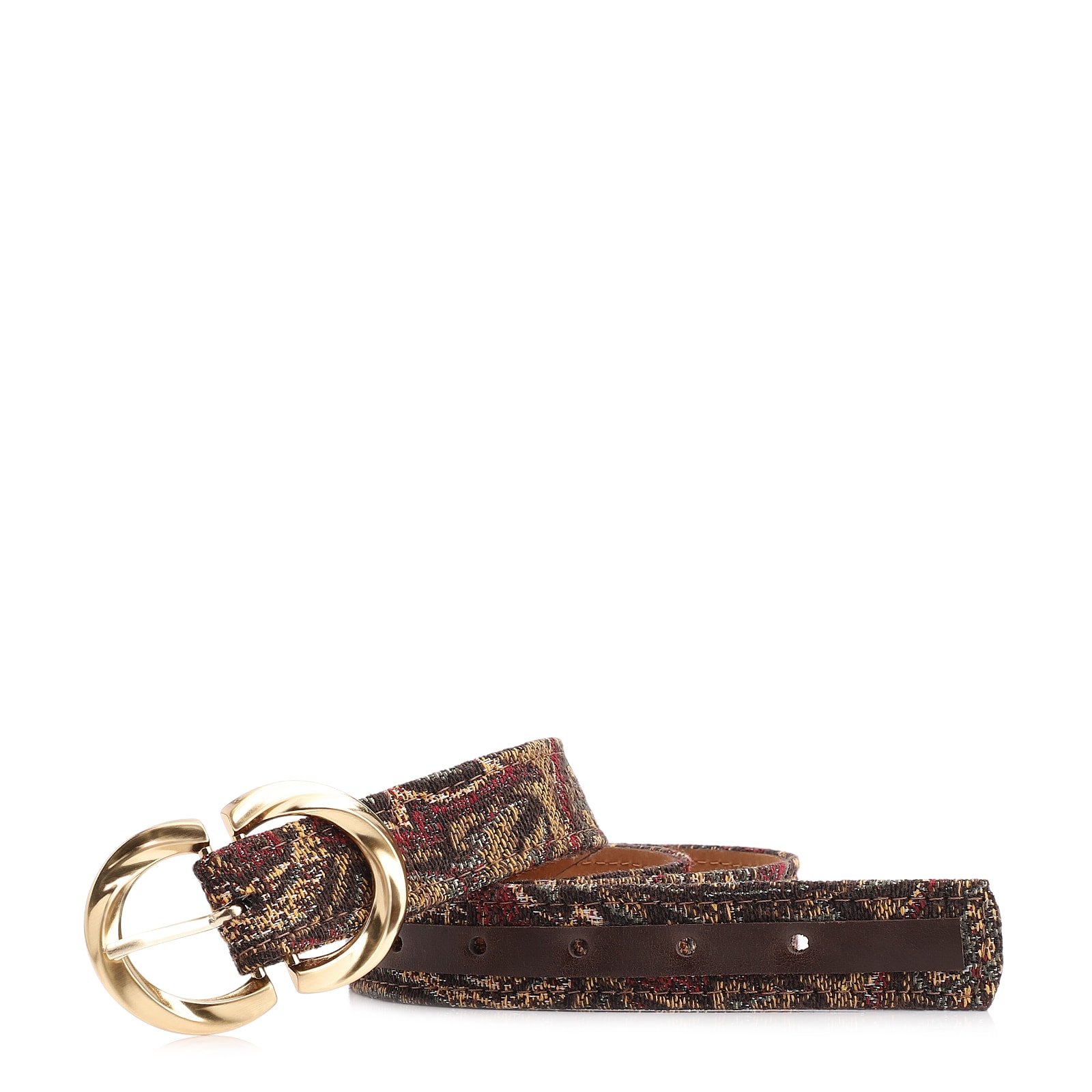 Cinto Tecido Jacquart Paisley
