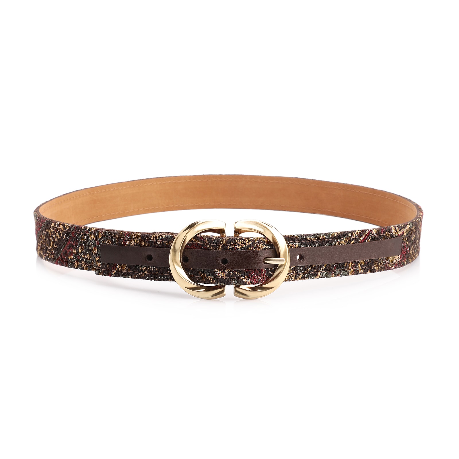 Cinto Tecido Jacquart Paisley