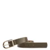 Cinto Verde Couro Antique Fivela Arredondada - imagem 1