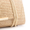 Clutch Alt Ráfia Dourado - imagem 5