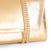 Clutch Couro Dourado - imagem 5