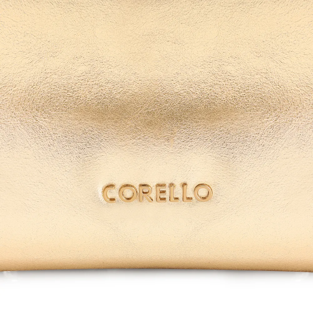 Clutch Couro Dourado - imagem 6