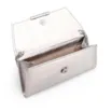 Clutch Couro Prata - imagem 5